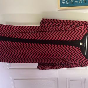 Dress (orange and black)